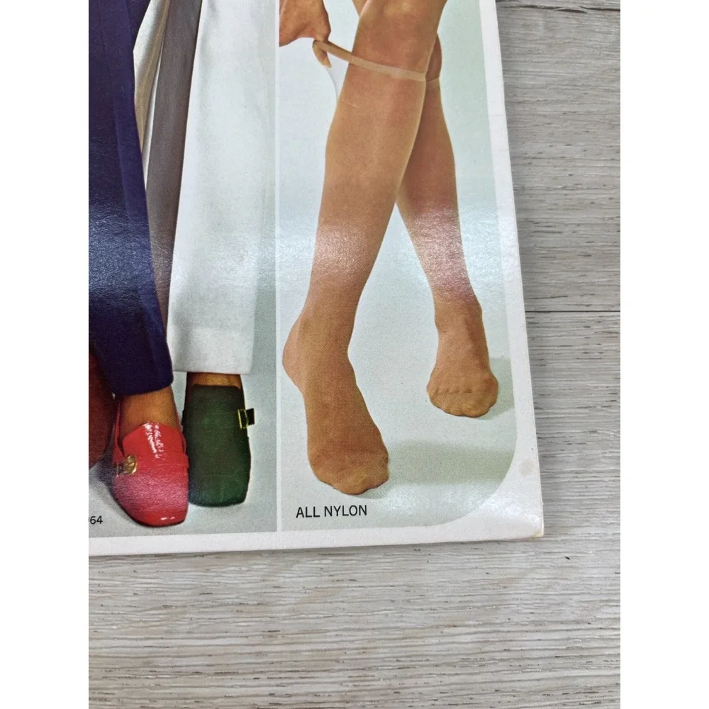 Sears Cling-Alon Ultra Sheer Stockings  Mocha‎ Classic  Size B 10-11